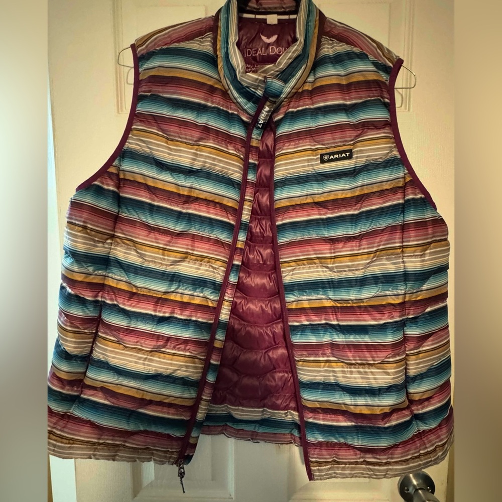 Ariat Multicolor Striped Vest